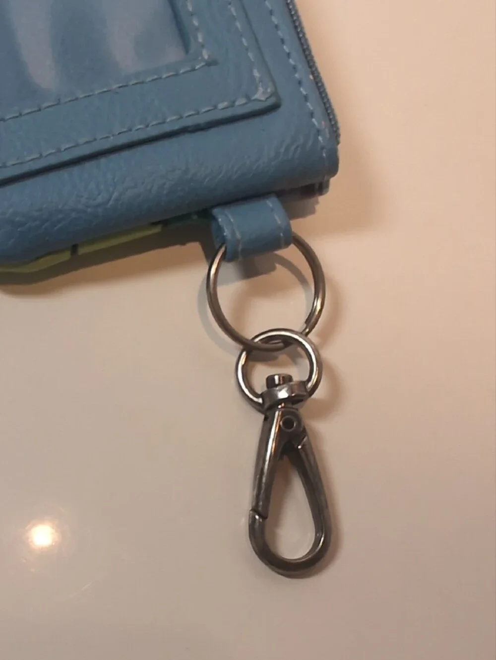 Disney - Loungedly Stitch Wallet, Change Purse, ID Holder With Key Ring